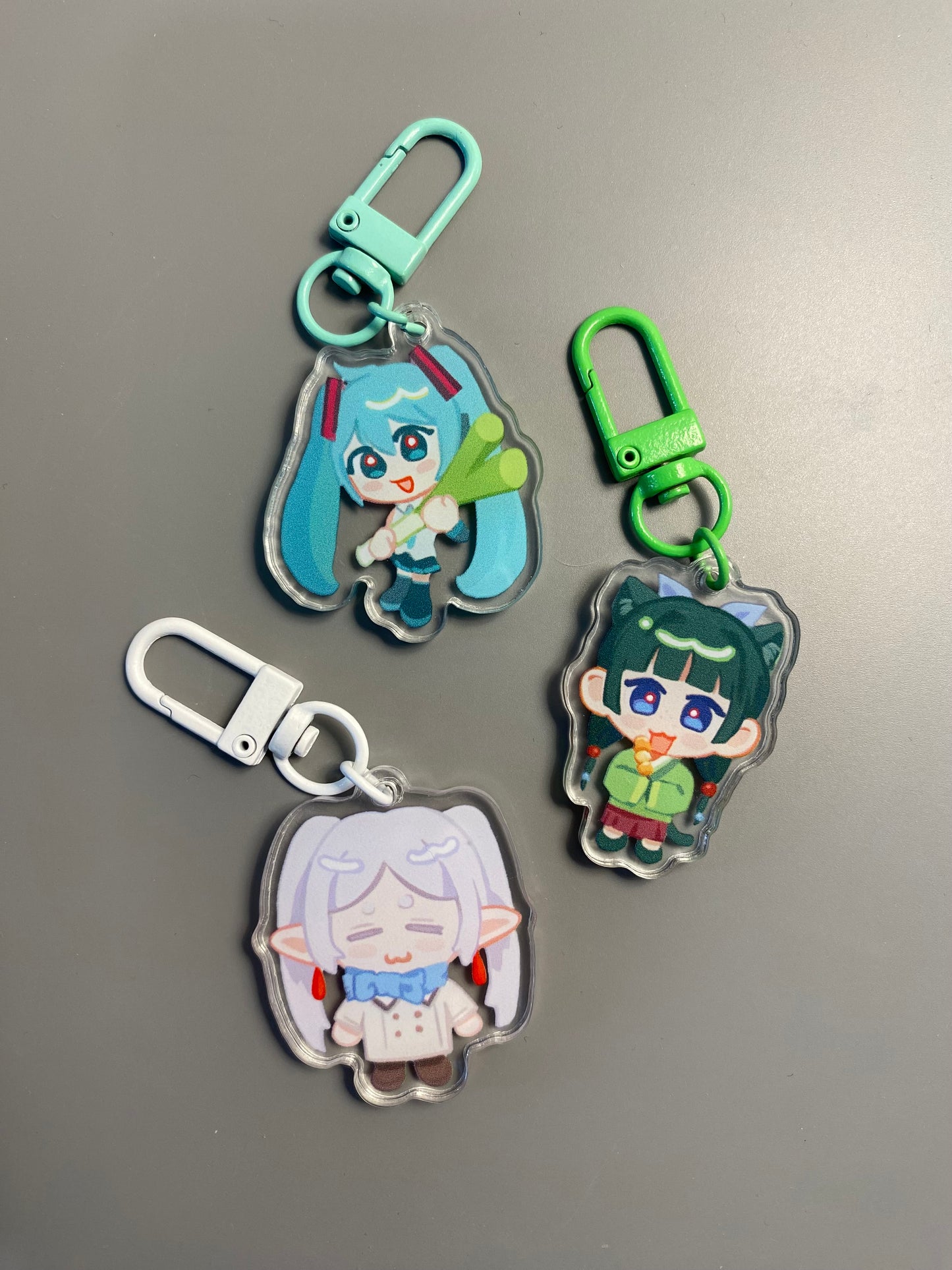 Chibi Gal Keychains