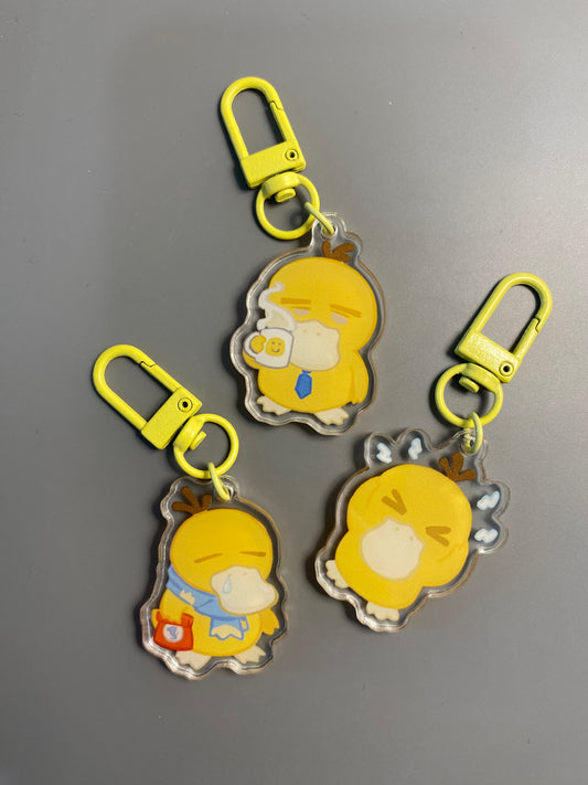 Psyduck Keychains