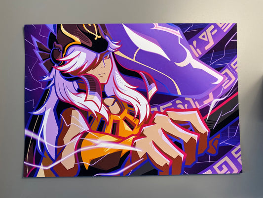 Genshin Impact Cyno Print