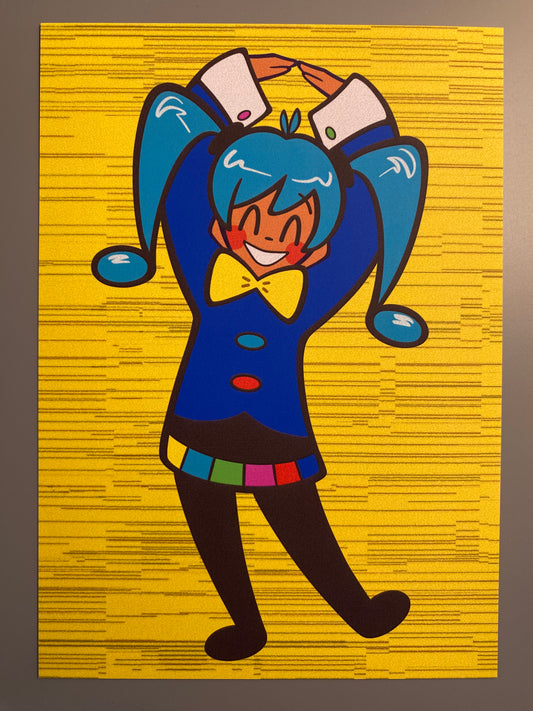 Hatsune Miku Print - Static