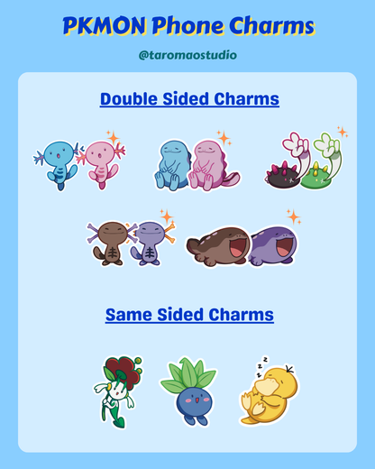 Pokemon Phone Charms